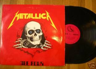 METALLICA, Cee four, 1 press, screaming oiseau label