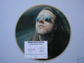 METALLICA  PICTURE DISC  12" CREEPING LIFE